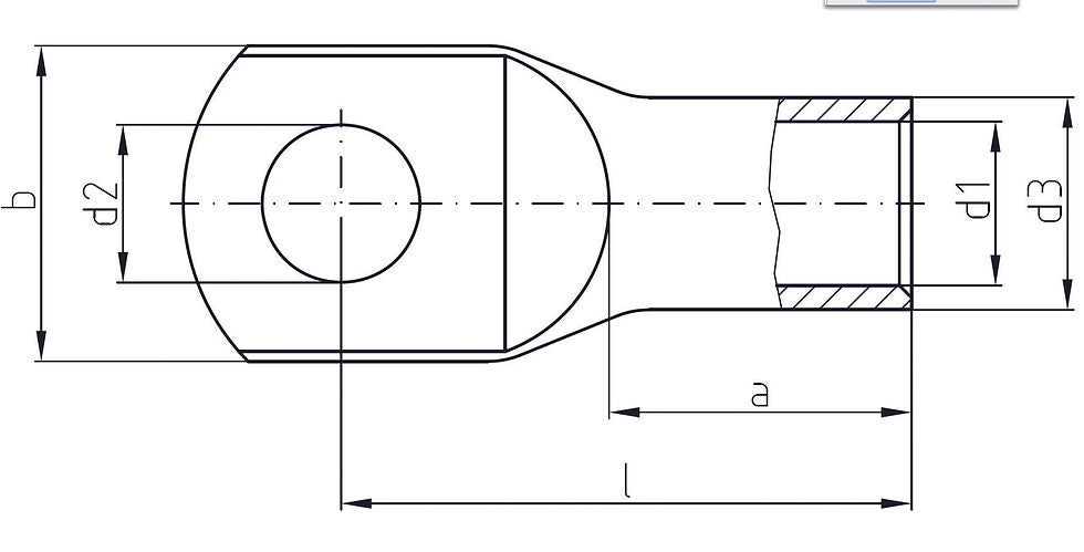 Cable With Fortinnet 16mmF-Ø10mm