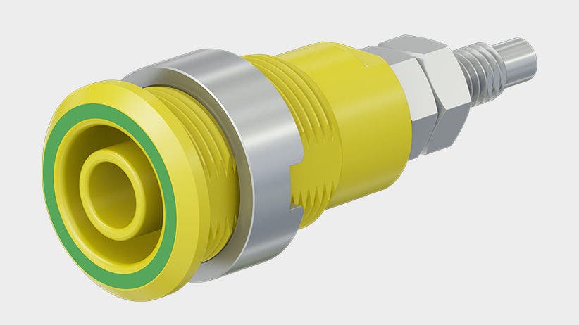 Bøssing forniklet SLB4-G/NX sort