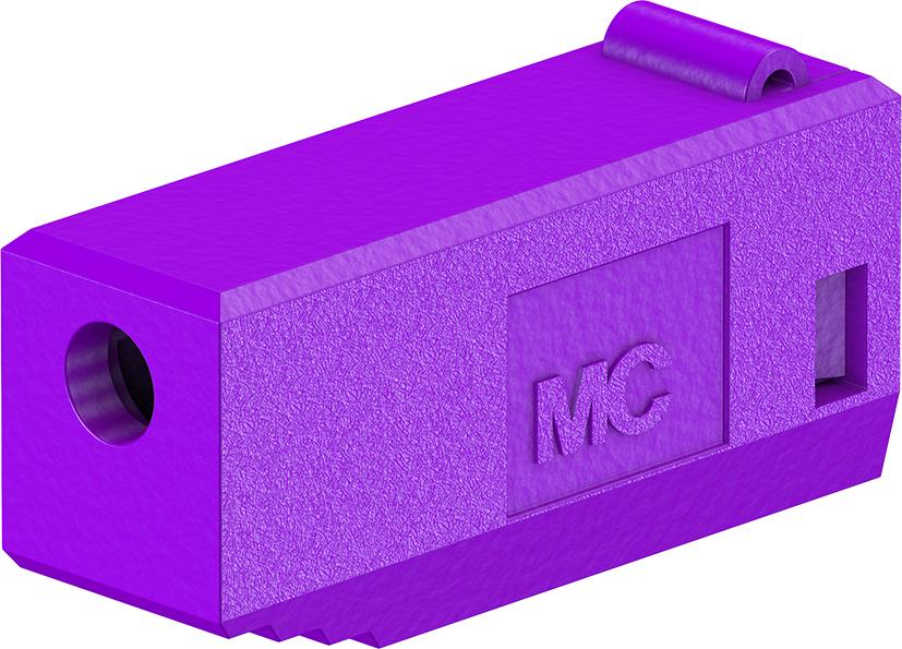 2 mm Isolator violet