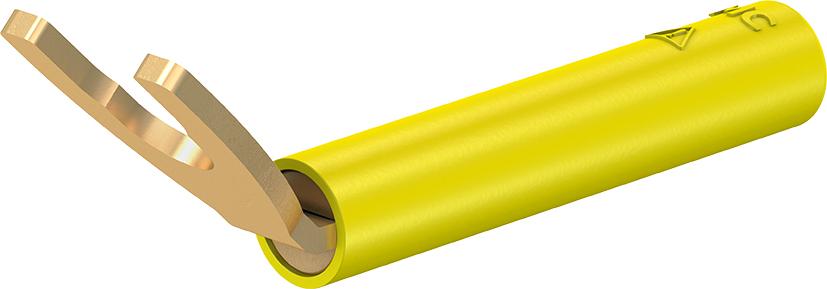 4 mm adapter jaune