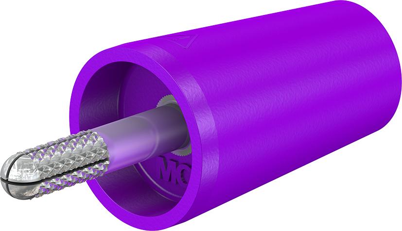 4 mm adapter violet