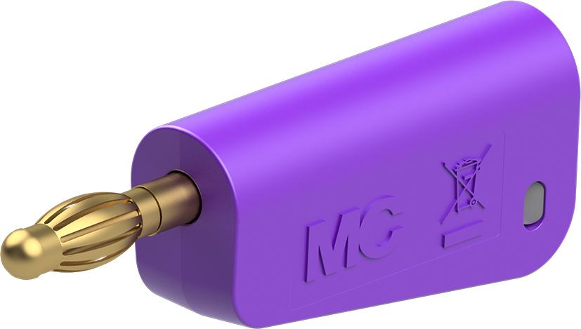 4 mm stik komplet violet