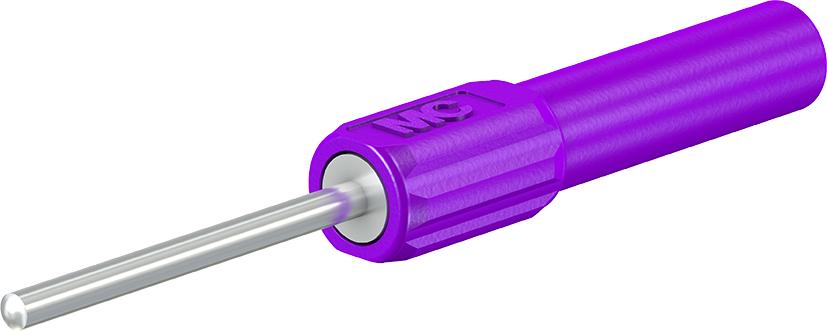 Elmåler testadapter violet