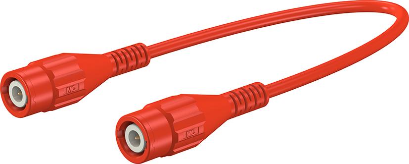 Kabel BNC XLSS58 1m rød