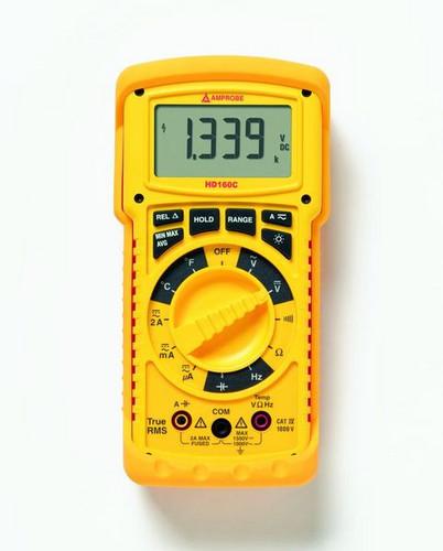 Digital multimeter 1500V DC/1000V AC IP67 Temperatur