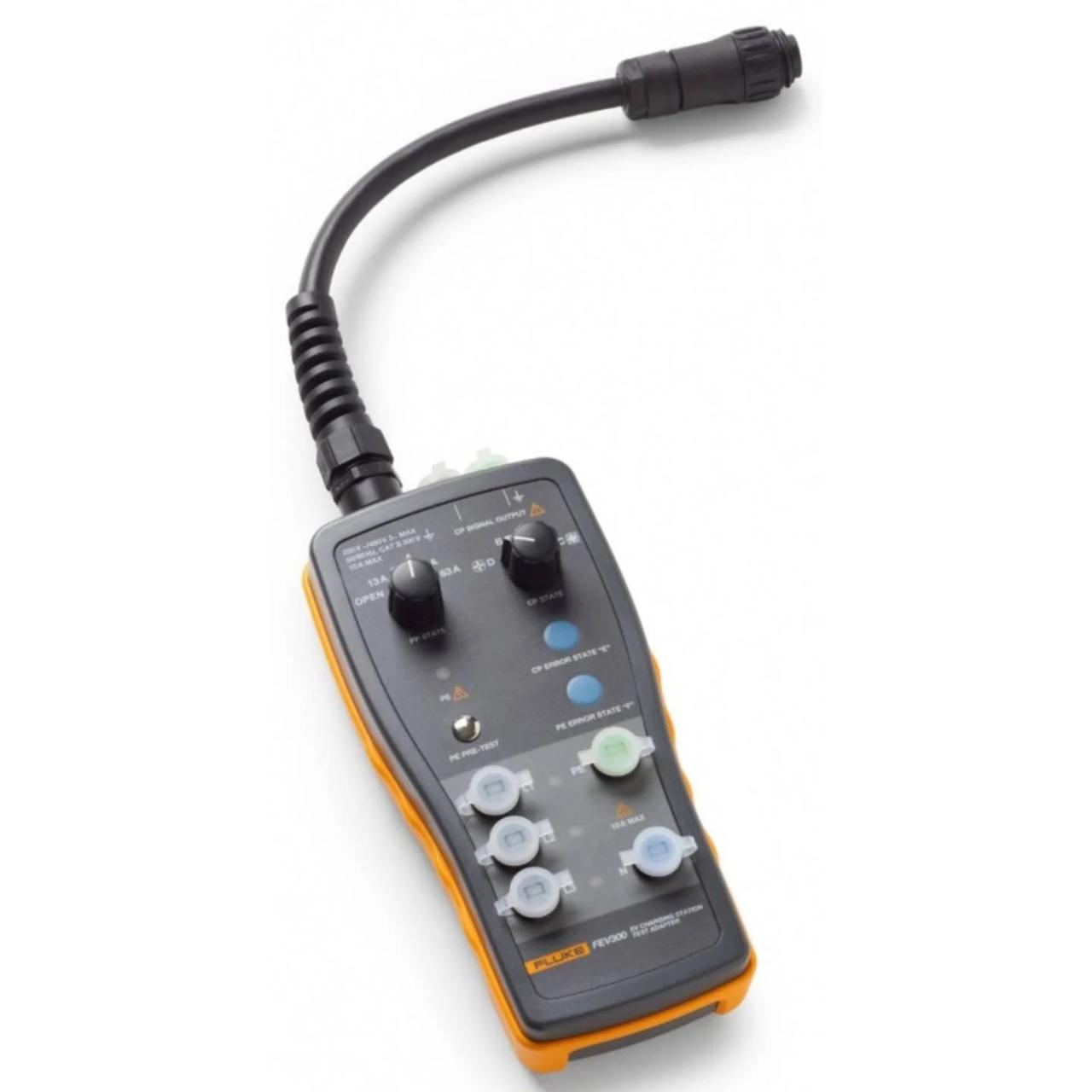 Fluke-FEV300/BASIC,test adaptor for Elbil lader, INTL