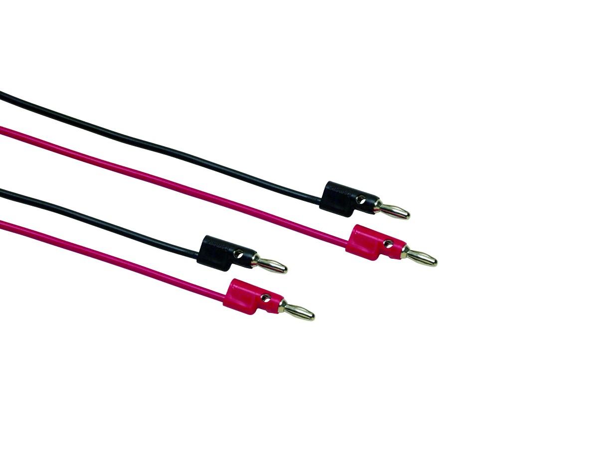 Testledningssæt 60cm 30V AV / 60V DC - 8A