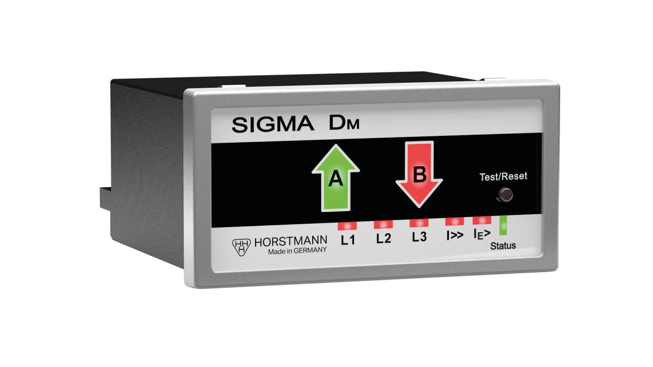 Sigma DM kortslutningsindikator 400-2000A