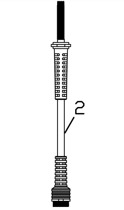 Kabel (4pin) 150 mm til SKD-B830