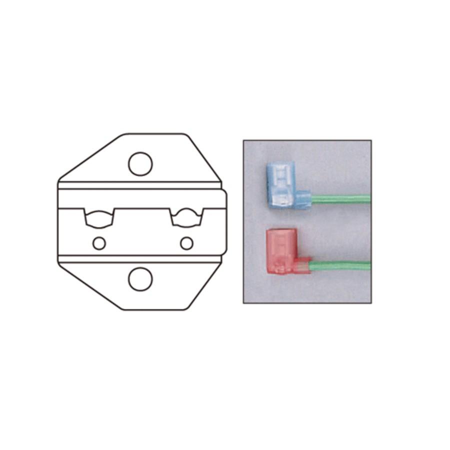 Pressematrice for vinkel fladstik med isolering 0,5-2,5mm² t/K10C