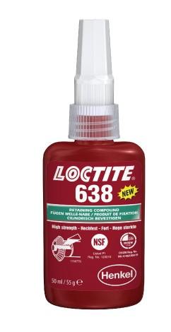 Lejesikring Loctite 638 250 ml