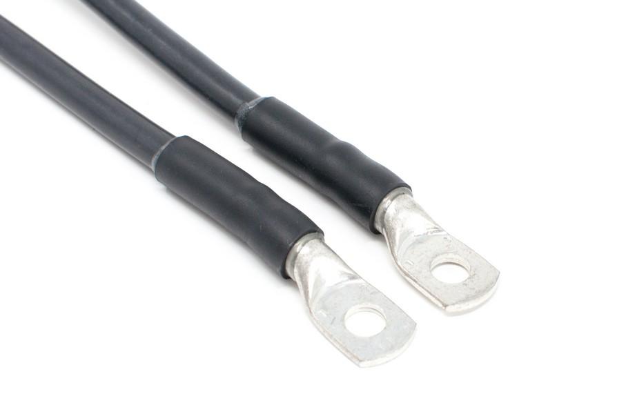 Krympeslange m/lim 4,5mm 3:1 sort 1,22m