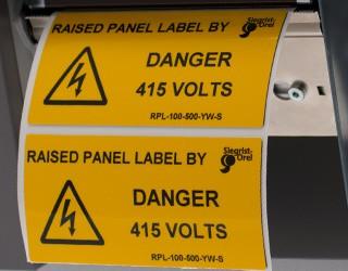 Itag panel label 100x50mm hvid 250 stk pr. rulle