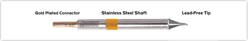 Loddespids Bent Sharp 30° 0,51 til TMT-2000S