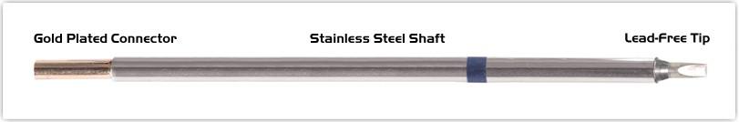 Loddespids Chisel 30° 2,5mm til TMT-9000S (STTC-036)