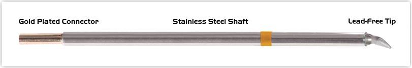 Loddespids Chisel Bent 30° 1,78 mm til TMT-9000S (STTC-X99)