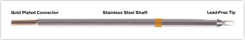 Loddespids Chisel 30° 2,5mm til TMT-9000S (STTC-136)