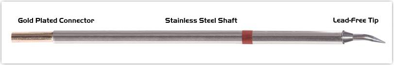 Loddespids Bent shap 30° 0,4mm til TMT-9000S (STTC-X40)