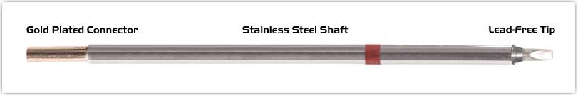 Loddespids Chisel 30° 2,5mm til TMT-9000S (STTC-836)