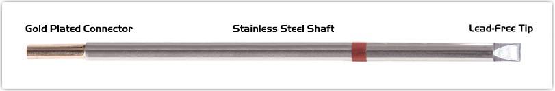 Loddespids Chisel XL 5,0mm til TMT-9000S (STTC-817)