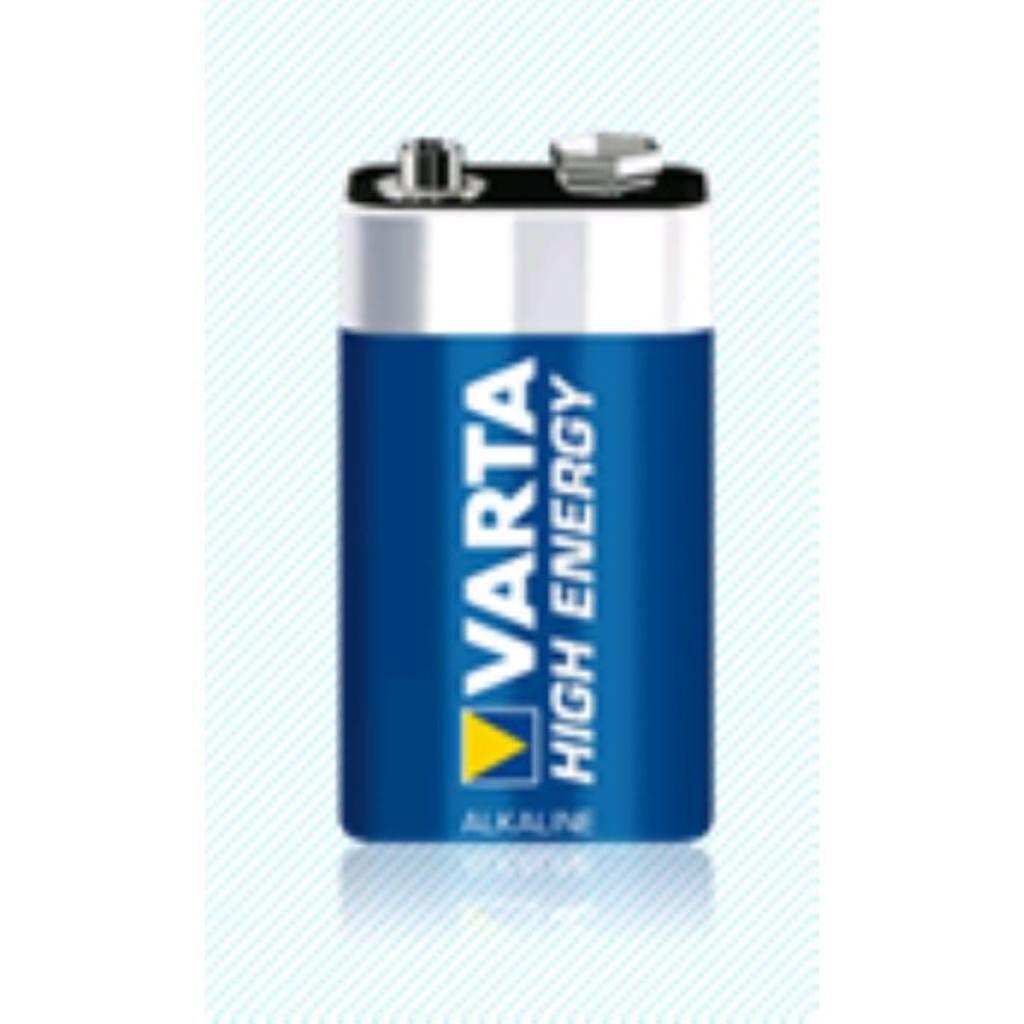 Varta batteri High Energy 9V 9V; 26,5x17,5x48,5mm 6LP3146 - Alkaline