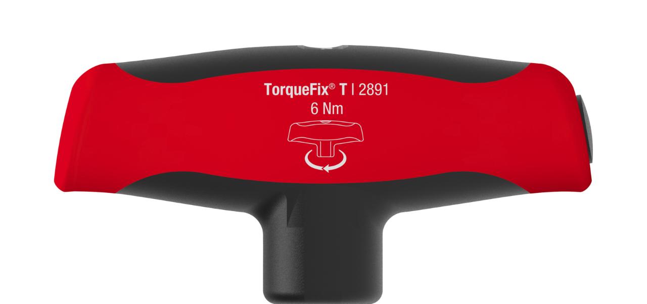 Wiha Momentskruetrækker med tværgreb TorqueFix® T fast forindstillet momentbegrænsning 6.0 Nm (29228)