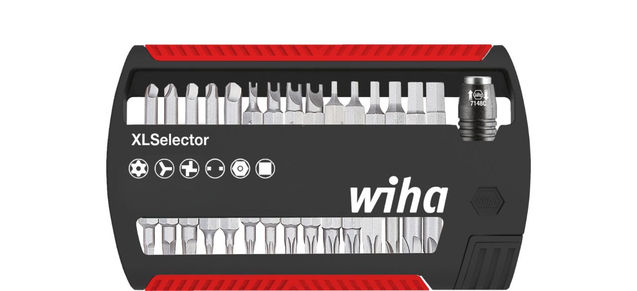 Wiha Bitsæt XLSelector Security standard 25 mm blandet, med 32 dele, 1/4 C6,3 (29416)