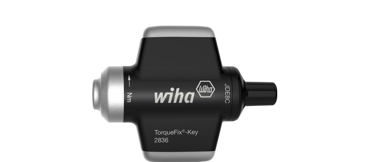 Wiha Momentskruetrækker med nøglegreb TorqueFix® Key fast forindstillet momentbegrænsning 1.1 Nm (38556)