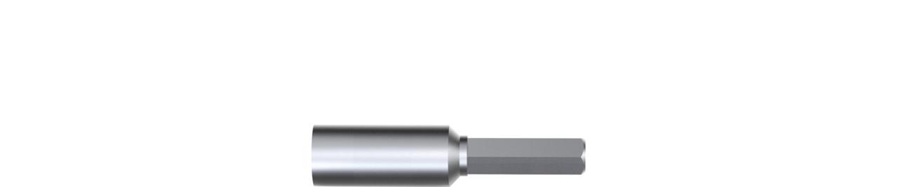 Wiha Micro-topnøgle 30 mm Udvendig sekskant 4 mm 5.0 mm (40660)