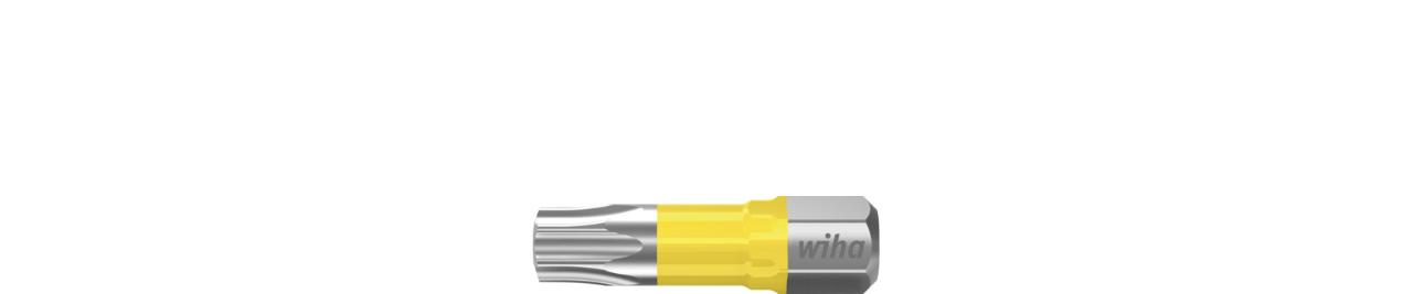 Wiha Bitsæt  Y-bit 25 mm TORX® (T15) med 5 dele, 1/4 C6,3 i boks (41592)