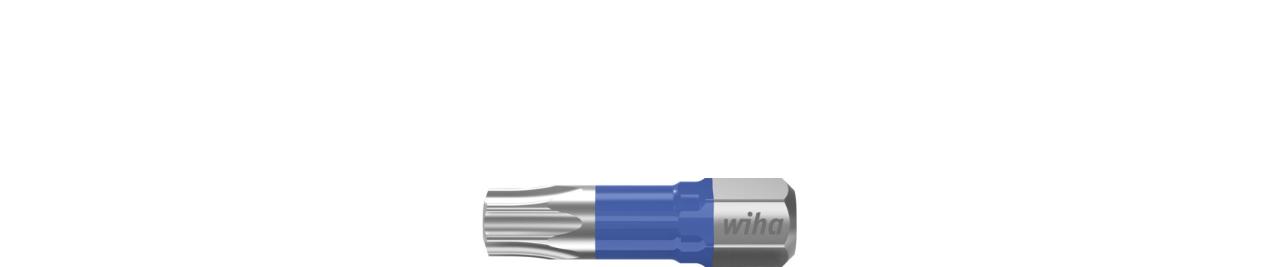 Wiha Bitsæt T-bit 25 mm TORX® (T10) med 5 dele, 1/4 C6,3 i boks (41604)