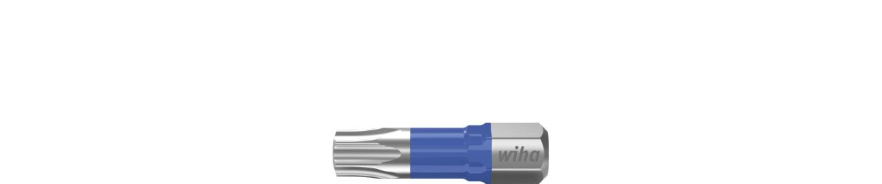 Wiha Bitsæt T-bit 25 mm TORX® (T30) med 5 dele, 1/4 C6,3 i boks (41609)