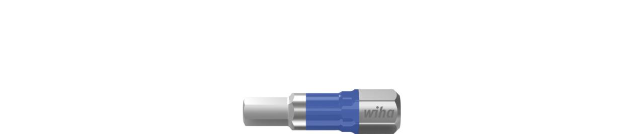 Wiha Bitsæt T-bit 25 mm Sekskant (str. 4), med 5 dele, 1/4 C6,3 i bok (41612)
