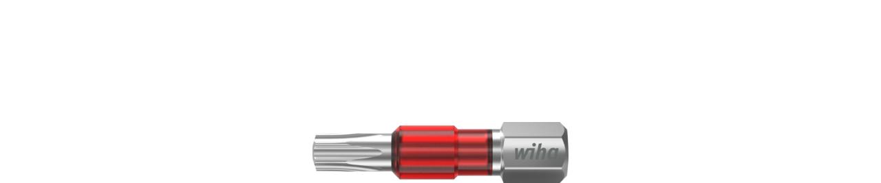 Wiha Bitsæt  TY-bit 29 mm TORX® (T30), 25 dele 1/4 C6,3 i boks (42550)