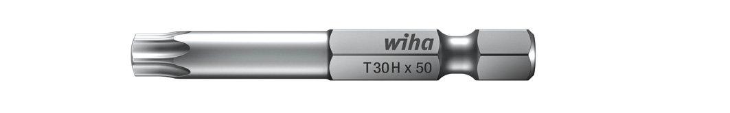 Wiha Bit Professional TORX® Tamper Resistant (med boring) 1/4” E6,3 T8H (21047)
