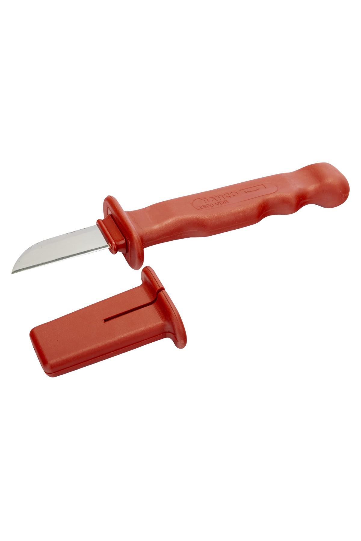 VDE-Isoleret kabelkniv med beskyttelseshætte