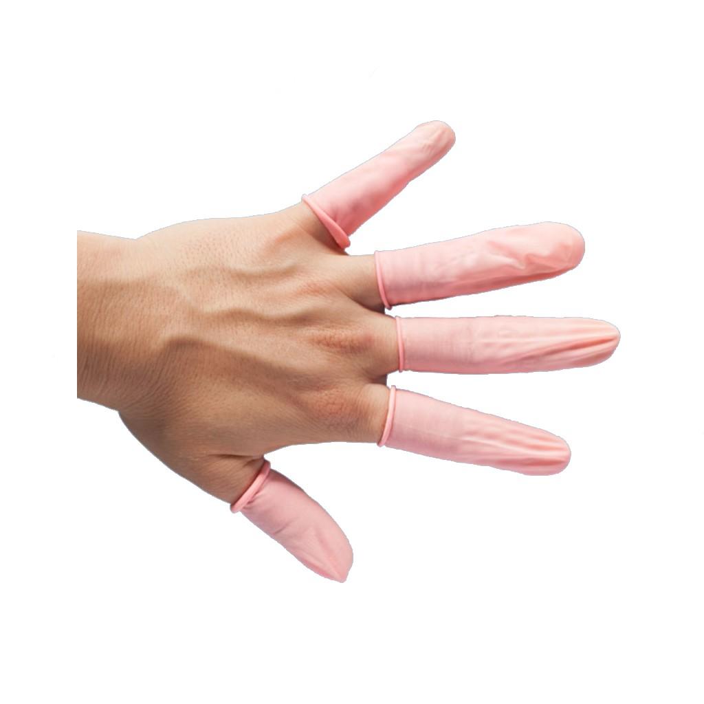 Finger dutter ESD str. S pink, pakke m/1440 stk.
