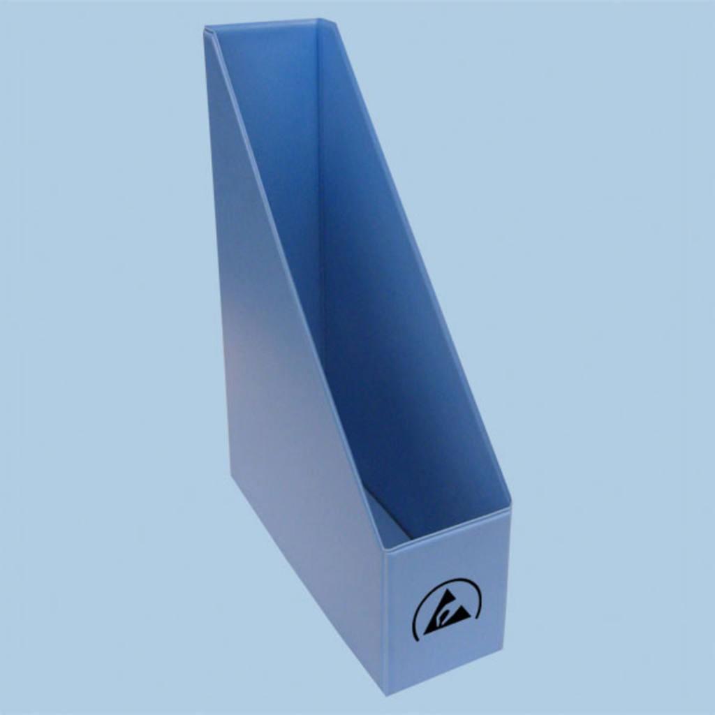 Papir opvaringskasse ESD blå 320 x 245 x 80 mm