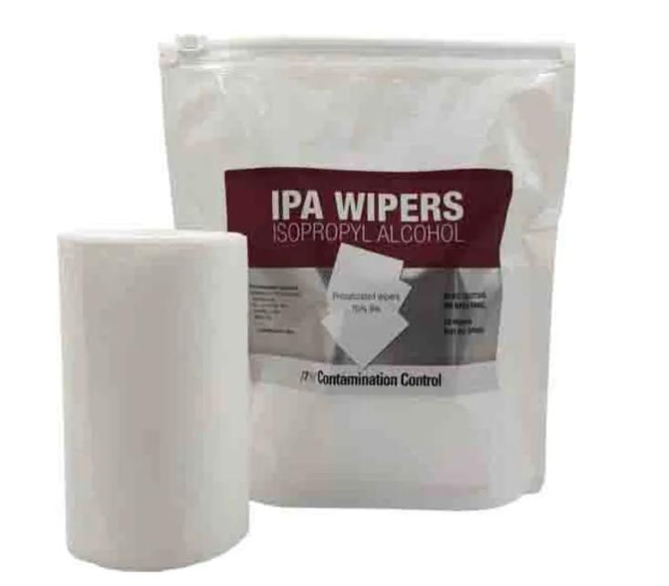 IPA rensningsservietter, Isopropyl 70%, zipper pose med 50 stk.  