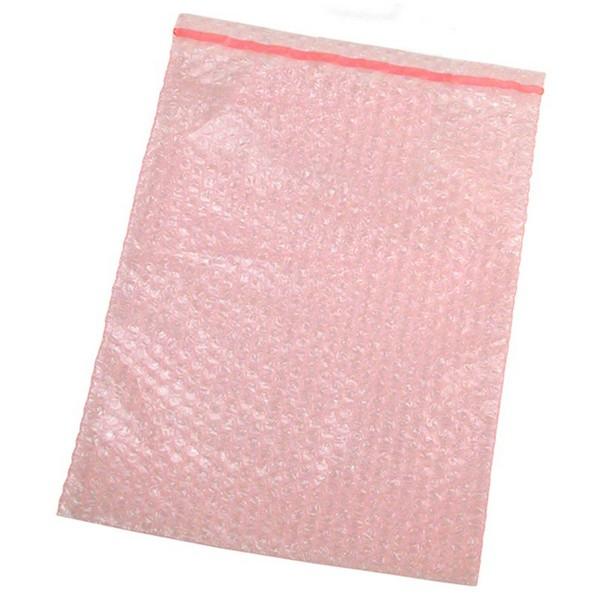Pink bobbelpose ESD 130x185mm 