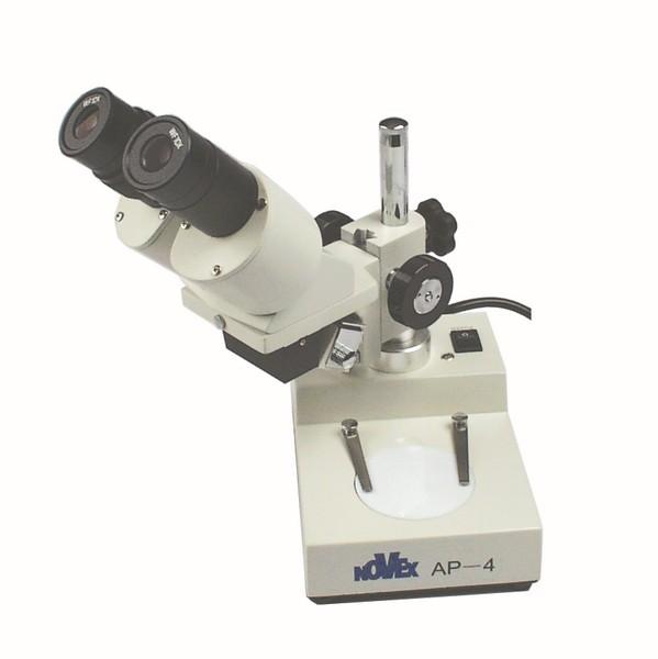 Mikroskop binokular X2 stander med lys AP4