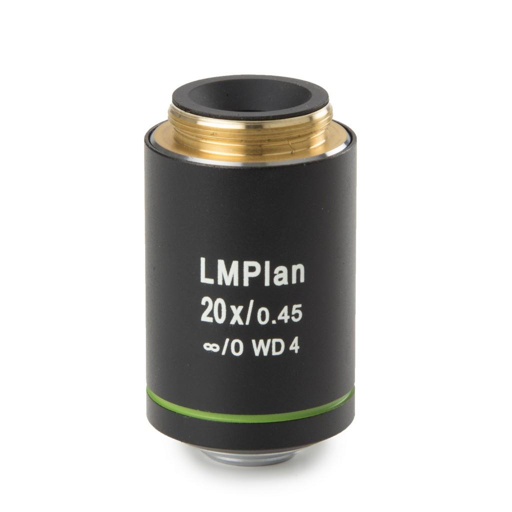 Infinity plan PL-M 20x/0.40IOS objective. Working distance 7,8 mm. No coverglass correcti