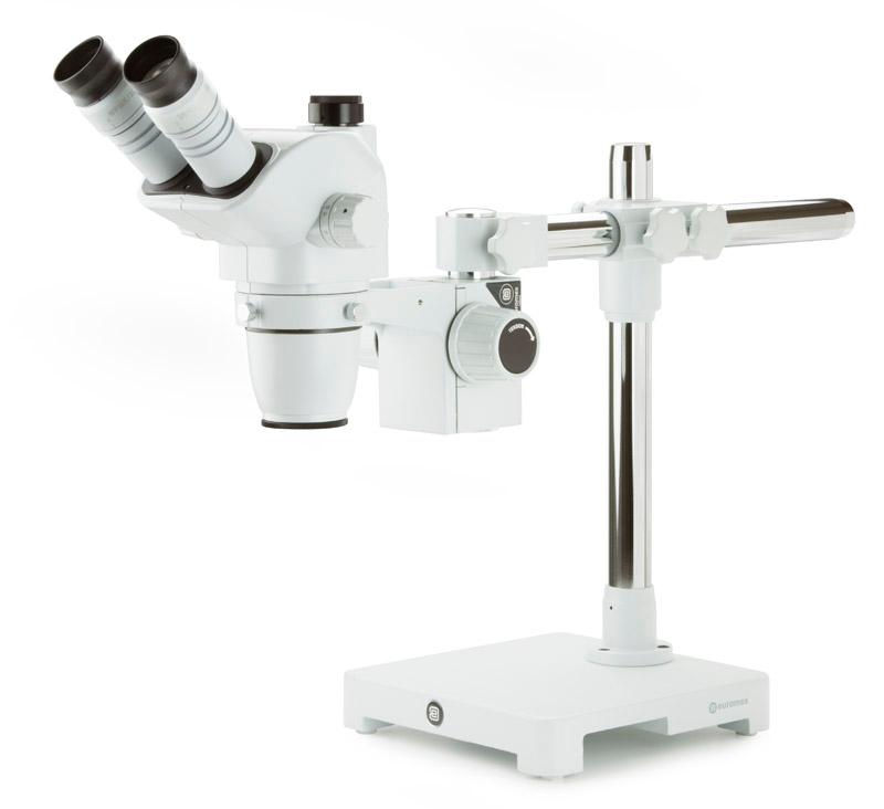 Mikroskop, Zoom 1 : 6.7 ratio Binocular and trinocular heads