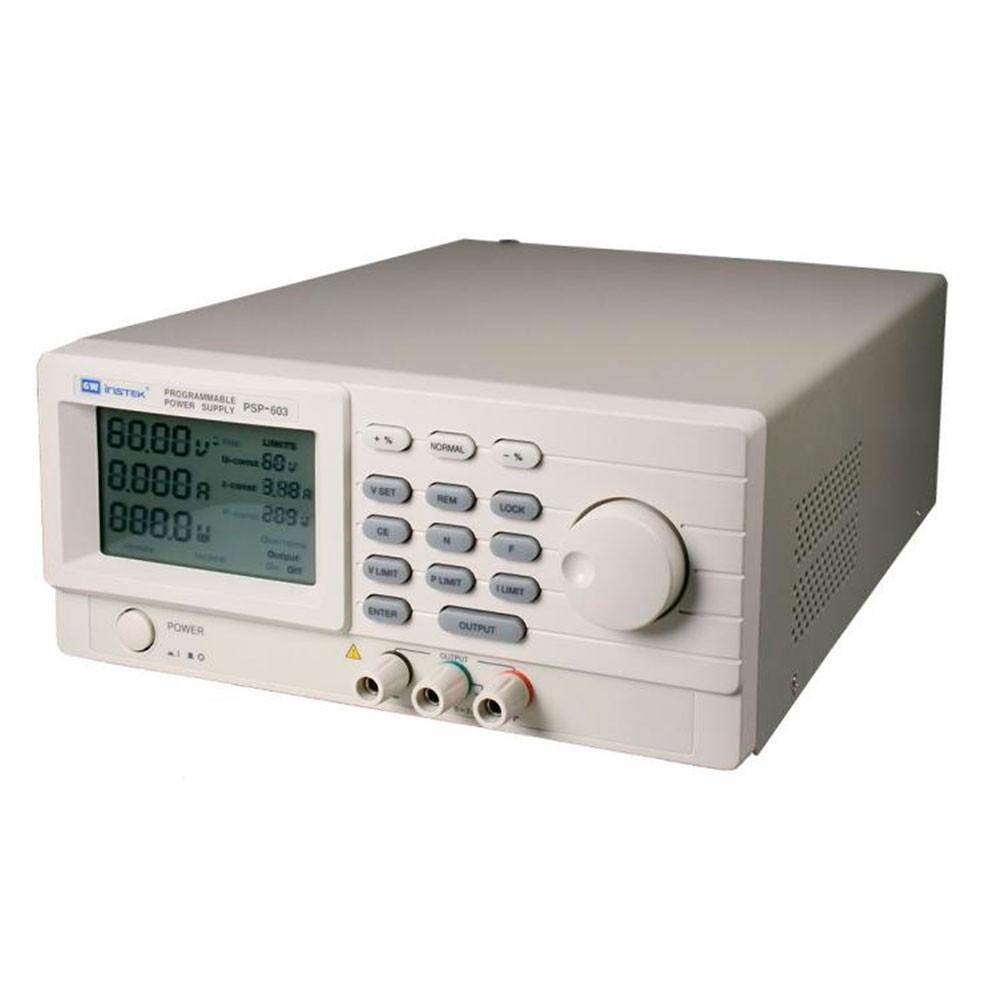 Strømforsyning 0-60V/0-3.5A RS232C interface
