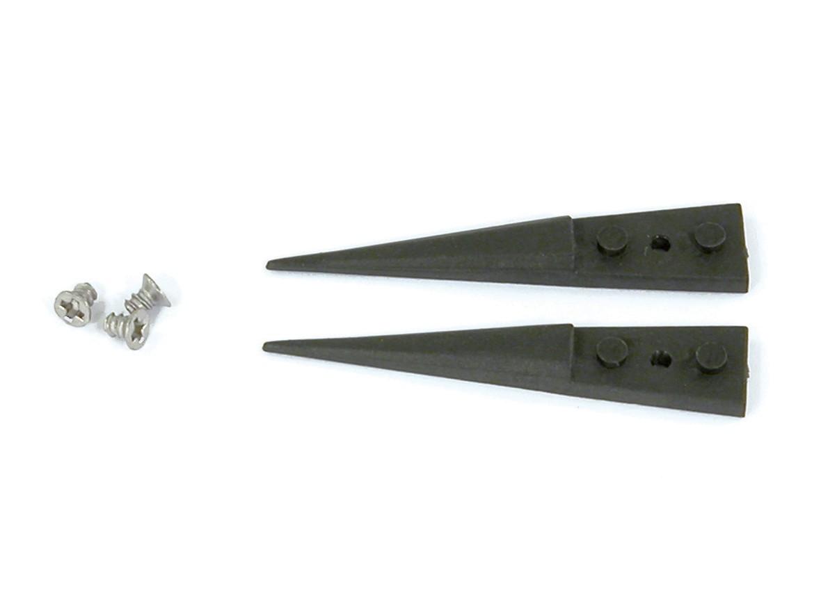 Reserve spidser til 242CFR.SA Tips: straight, very sharp, pointed. OAL: 40mm.