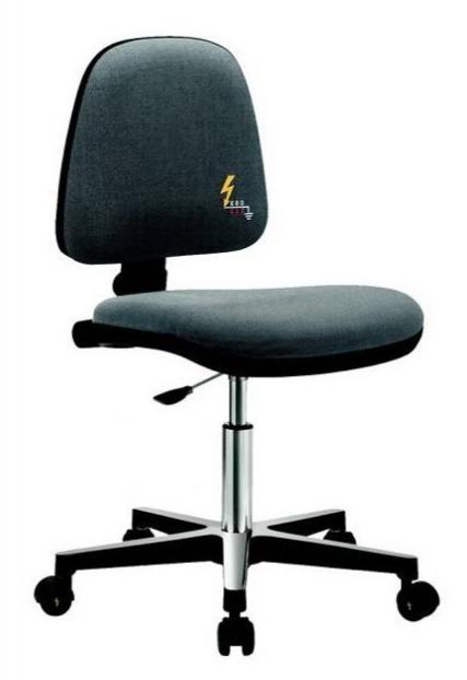 Classic/ Standard stol justerbar m/høj ryglæn