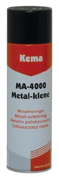 Metal-clean, stærk affedter 500ml: aerosoldåse
