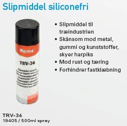 Slipmiddel siliconefri 500ml; aerosoldåse