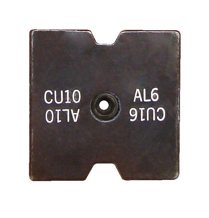 Pressematrice sekskant til DIN46235/DIN46267 Cu10+16mm²/Alu6+10mm²