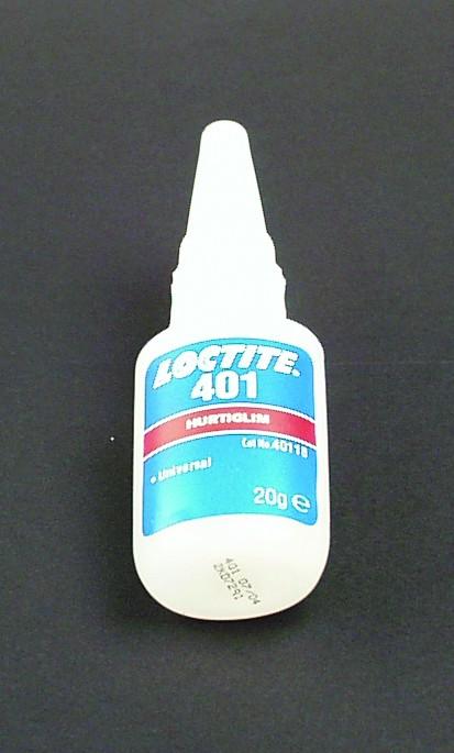 Hurtiglim Loctite 401 20 g